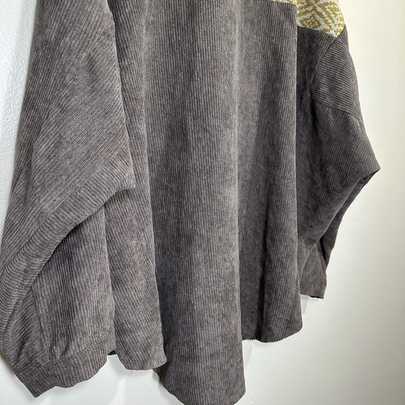 Davi & Dani Western Shacket Womens Size L Button Down Shirt Corduroy Blanket - Picture 10 of 10